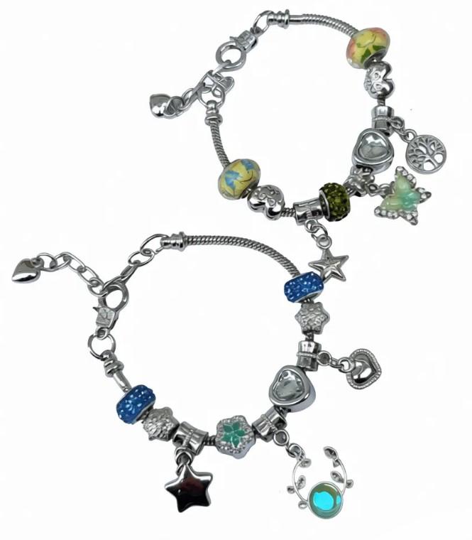 Комплект браслетов в стиле Pandora серия 3 Nature Soul 2 шт. (2104619254)