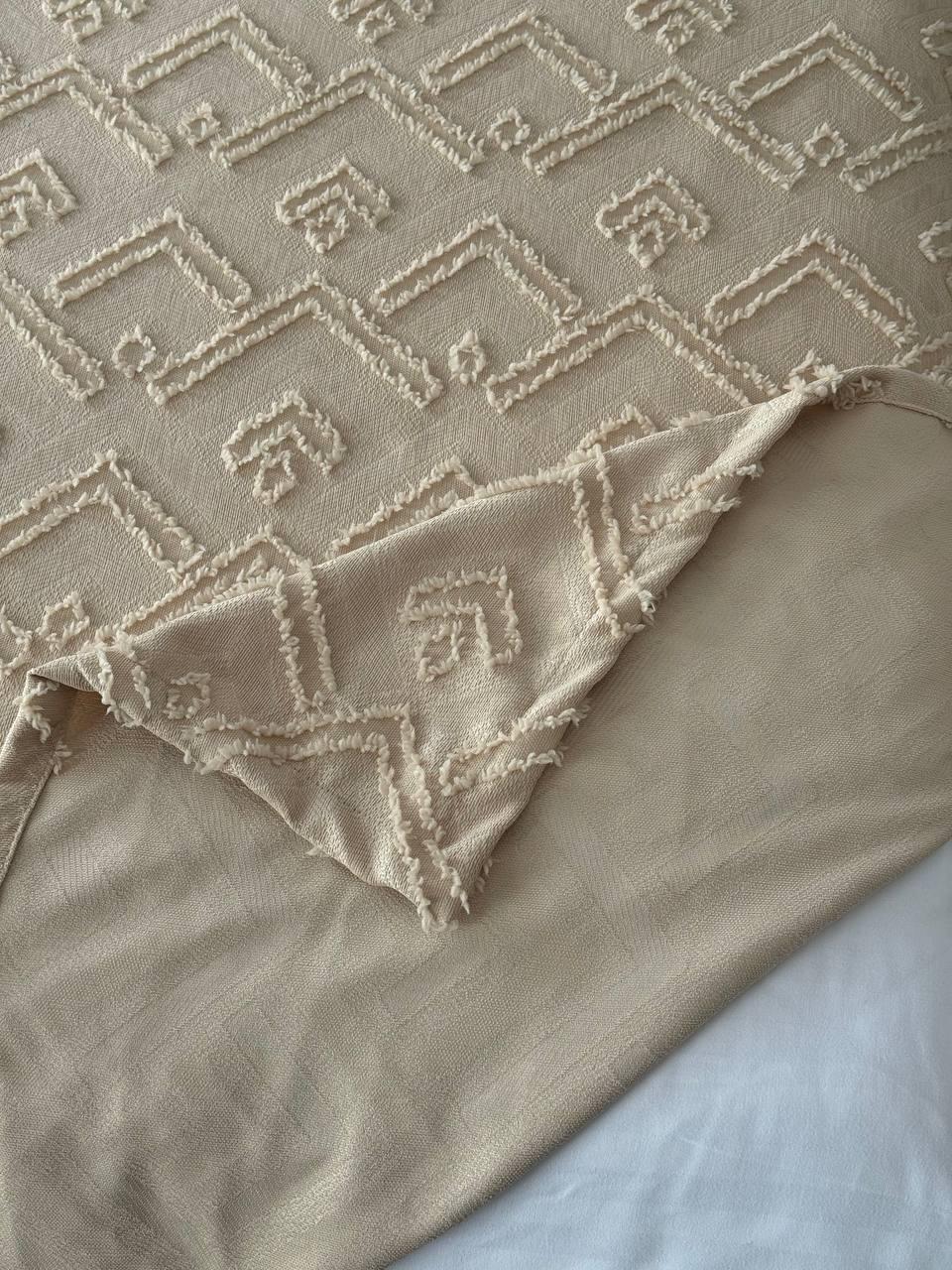 Покривало Бйорк 240x250 см Бежевий (23743-4-240x250cm) - фото 11
