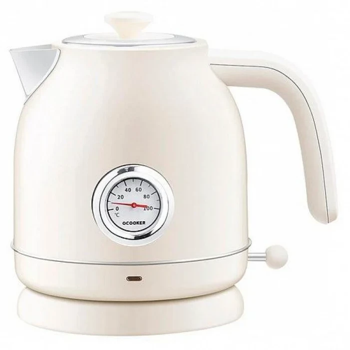 Электрочайник с датчиком температуры Qcooker Electric Kettle White