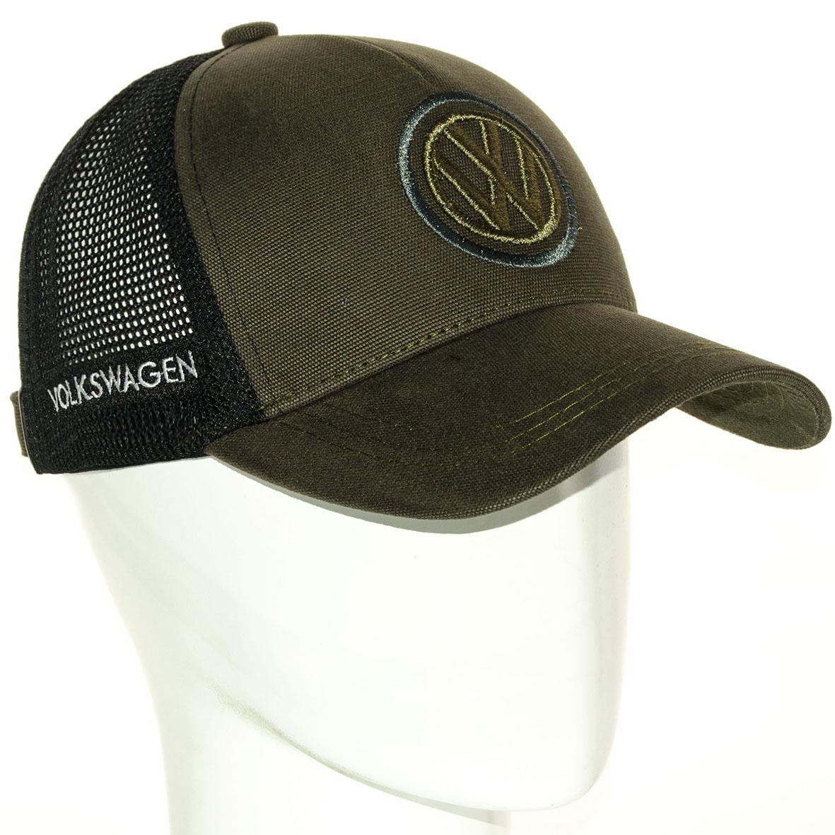 Бейсболка чоловіча Volkswagen BTH20882 з регулюванням розміру 56-58 Хакі