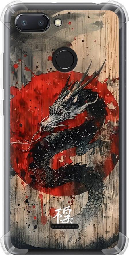 Чехол на Xiaomi Redmi 6 Восточный дух (6100sp-1521-42517)