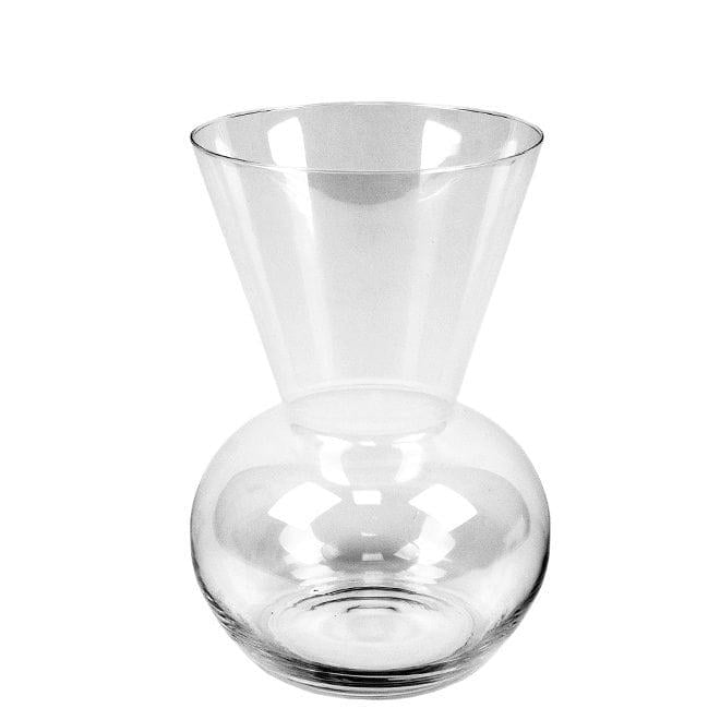 Ваза стеклянная Flora H 32 см (8248)