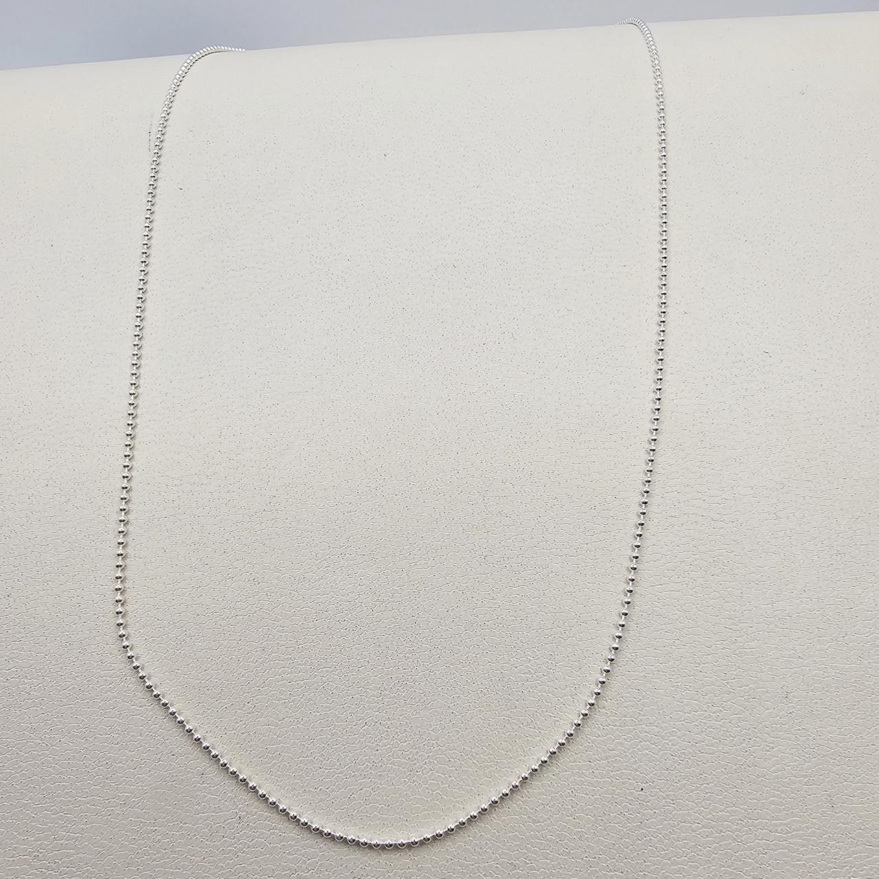 Цепочка серебряная Шарики 40 1,43 г (3007813985)