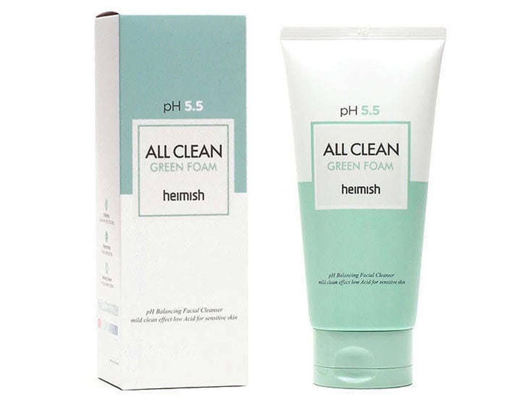 Очищающая пенка для лица All Clean Green Foam Heimish 30 мл