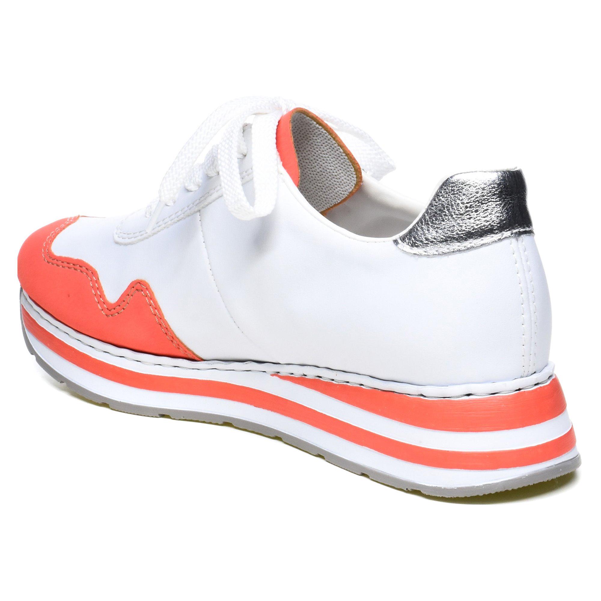 Кроссовки женские Rieker р. 37 Белый/Розовый (035062-37) - фото 11