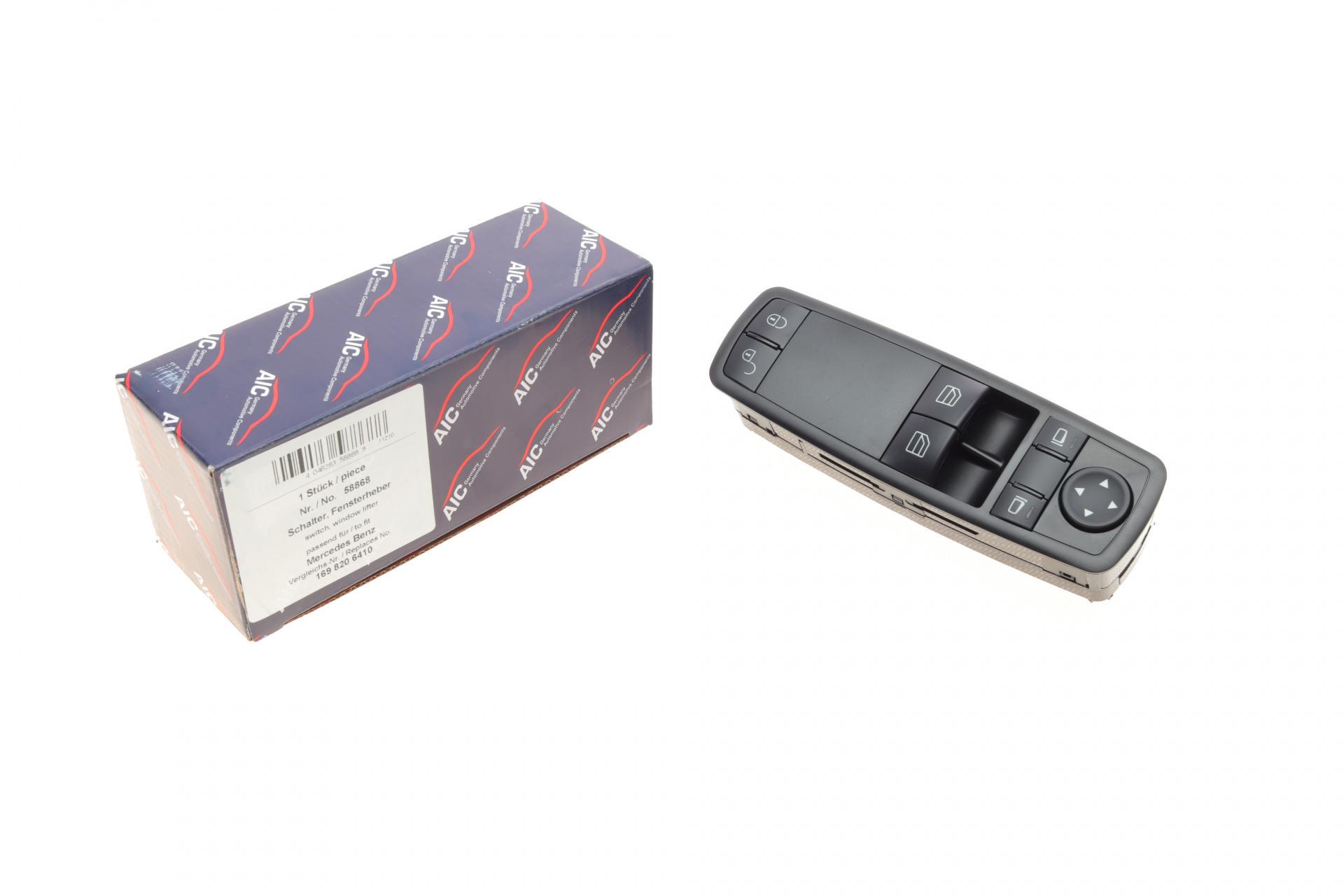 Кнопка стеклоподъемника Aic L Mercedes A-class W169/B-class W245 04-12 блок/зеркал (58868)