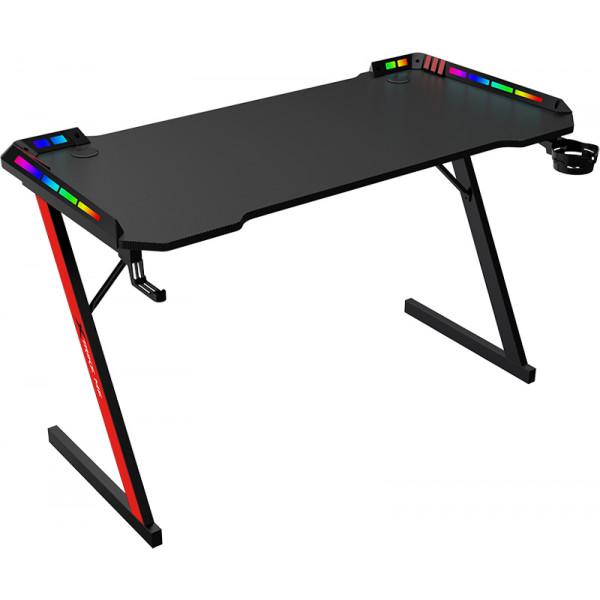 Стіл ігровий Xtrike ME DK-05 Gaming Desk RGB Llight 110x60x74 мм Black (584163) - фото 2