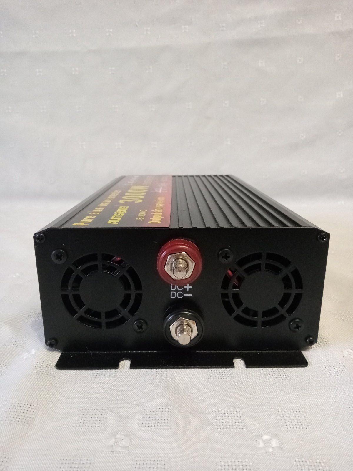 Інвертор 3000 W 12/220 V із чистим синусом Autsome Sawo JS-3000Q (N-21) - фото 2 Інвертор 3000 W 12/220 V із чистим синусом Autsome Sawo JS-3000Q (N-21) - фото 2