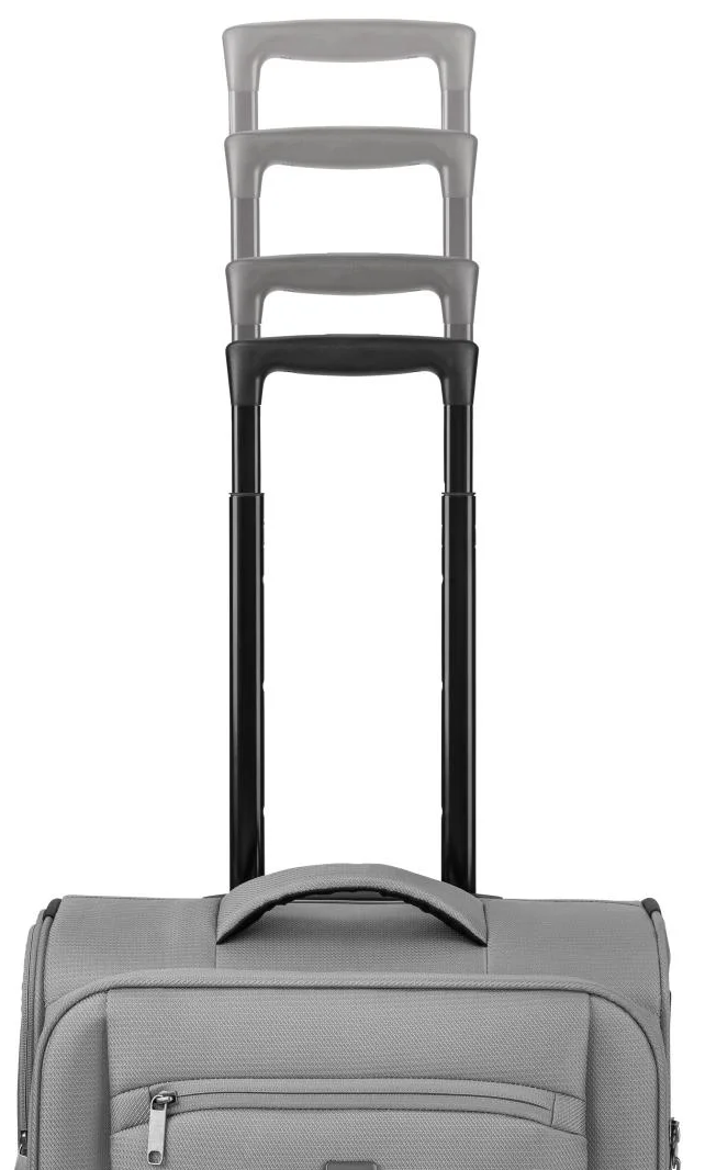 Валіза маленька з тканини Topmove зі збільшенням 35/40 л Сірий - фото 7