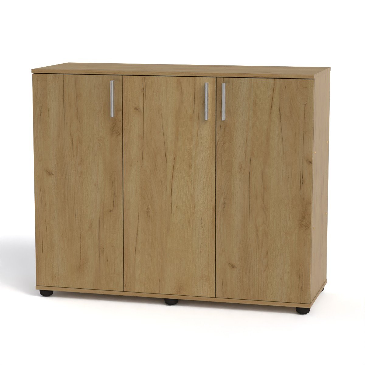 Комод Компаніт 3Д 120,4х44,8х98,6 см Дуб крафт золотой (16565)