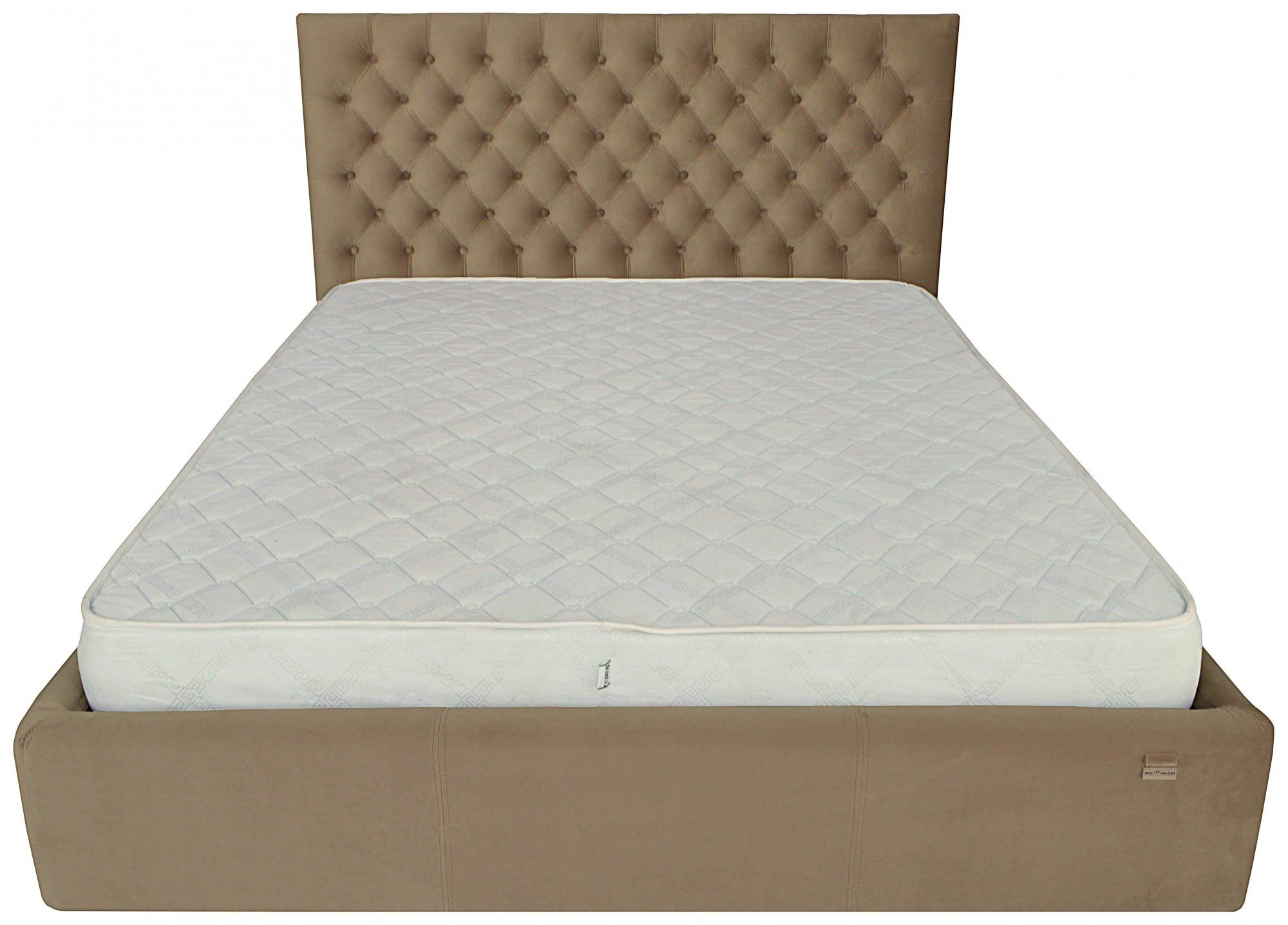 Кровать Cambridge VIP Альмира 02 120х190 см Кофе - фото 2