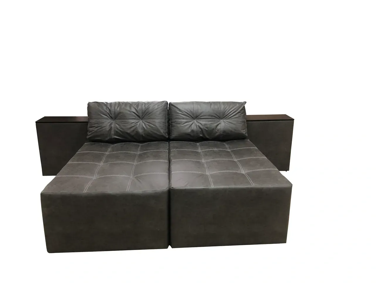 Диван трансформер Домино 270х105 см Серый (29557853) - фото 6