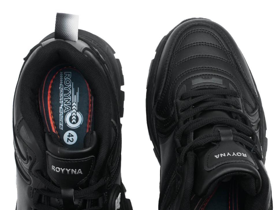 Кросівки Royyna 7243052 р. 45 Чорний (22981) - фото 4 Кросівки Royyna 7243052 р. 45 Чорний (22981) - фото 4