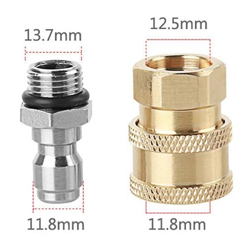 Адаптеры быстроснежные для моек высокого давления M14x1,5 металл 2 шт. (927181) - фото 6 Адаптеры быстроснежные для моек высокого давления M14x1,5 металл 2 шт. (927181) - фото 6