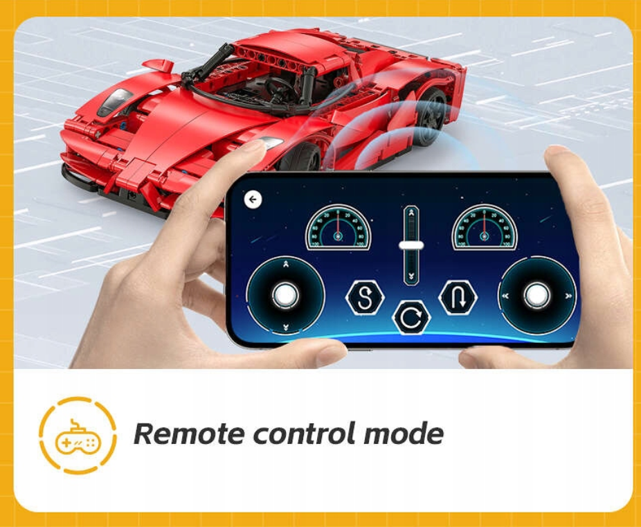 Конструктор детский CaDa Red Blade Машина на радиоуправлении для мальчика 405 дет. (22774745) - фото 10 Конструктор детский CaDa Red Blade Машина на радиоуправлении для мальчика 405 дет. (22774745) - фото 10