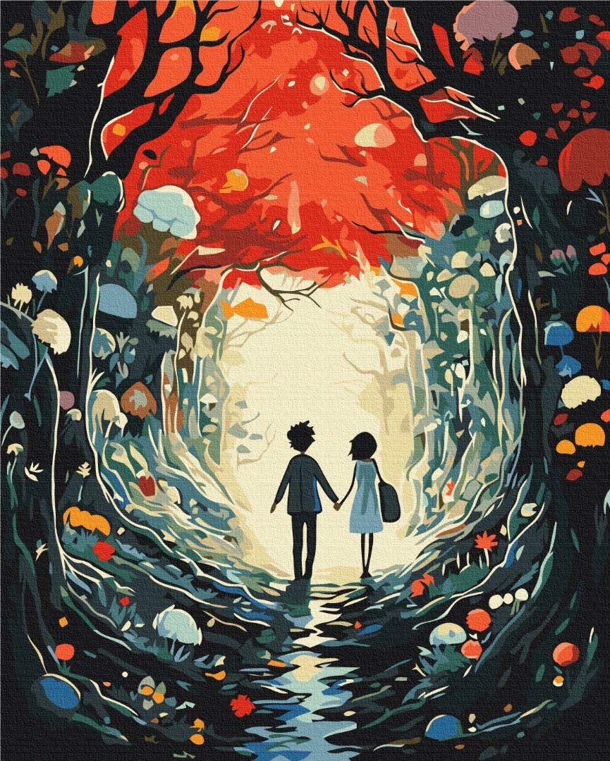 Картина за номерами Brushme Казка для двох 40x50 см (PBS53880)