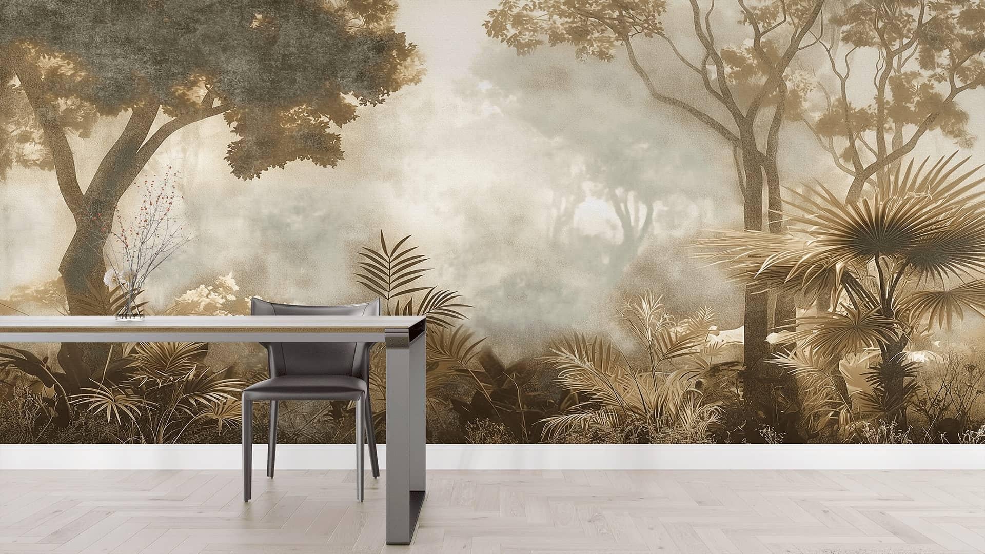 Фотообои флизелиновые Styleo Print-walls Атмосфера уютного леса 0384 350х270 см (Pw-0384/3)