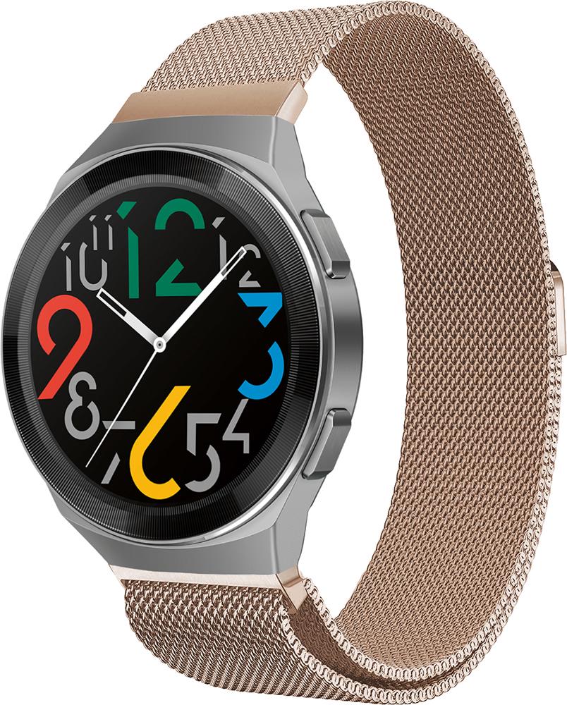 Ремешок Миланская петля Milano Huawei Watch GT2e 46 мм Rose Gold (19369) Ремешок Миланская петля Milano Huawei Watch GT2e 46 мм Rose Gold (19369)