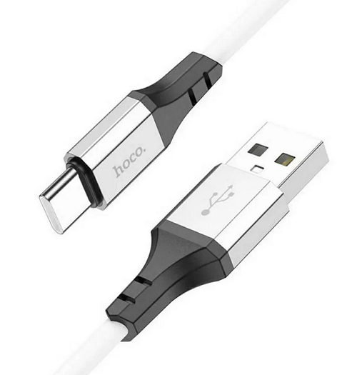 Кабель Hoco X86 Type-C/Type-C silicone cable 60W 1 м Білий (25214900)