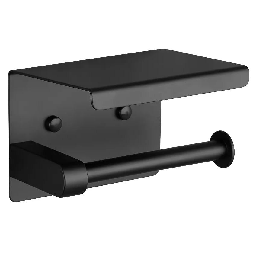 Тримач для туалетного паперу Frap F502-6 SQ-1046744 Чорний (225406) Тримач для туалетного паперу Frap F502-6 SQ-1046744 Чорний (225406)