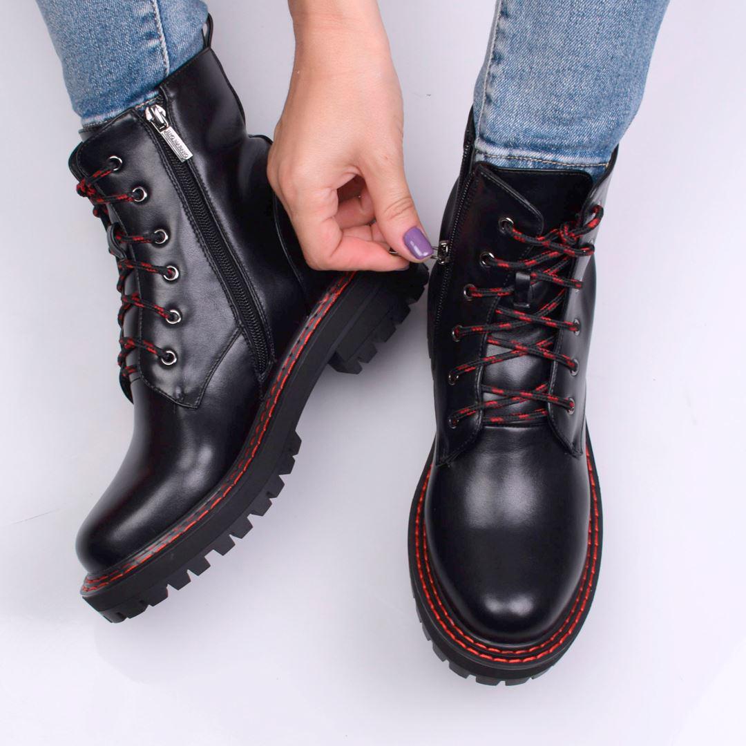 Ботинки женские на шнуровке 333661 р. 37 23,5 см