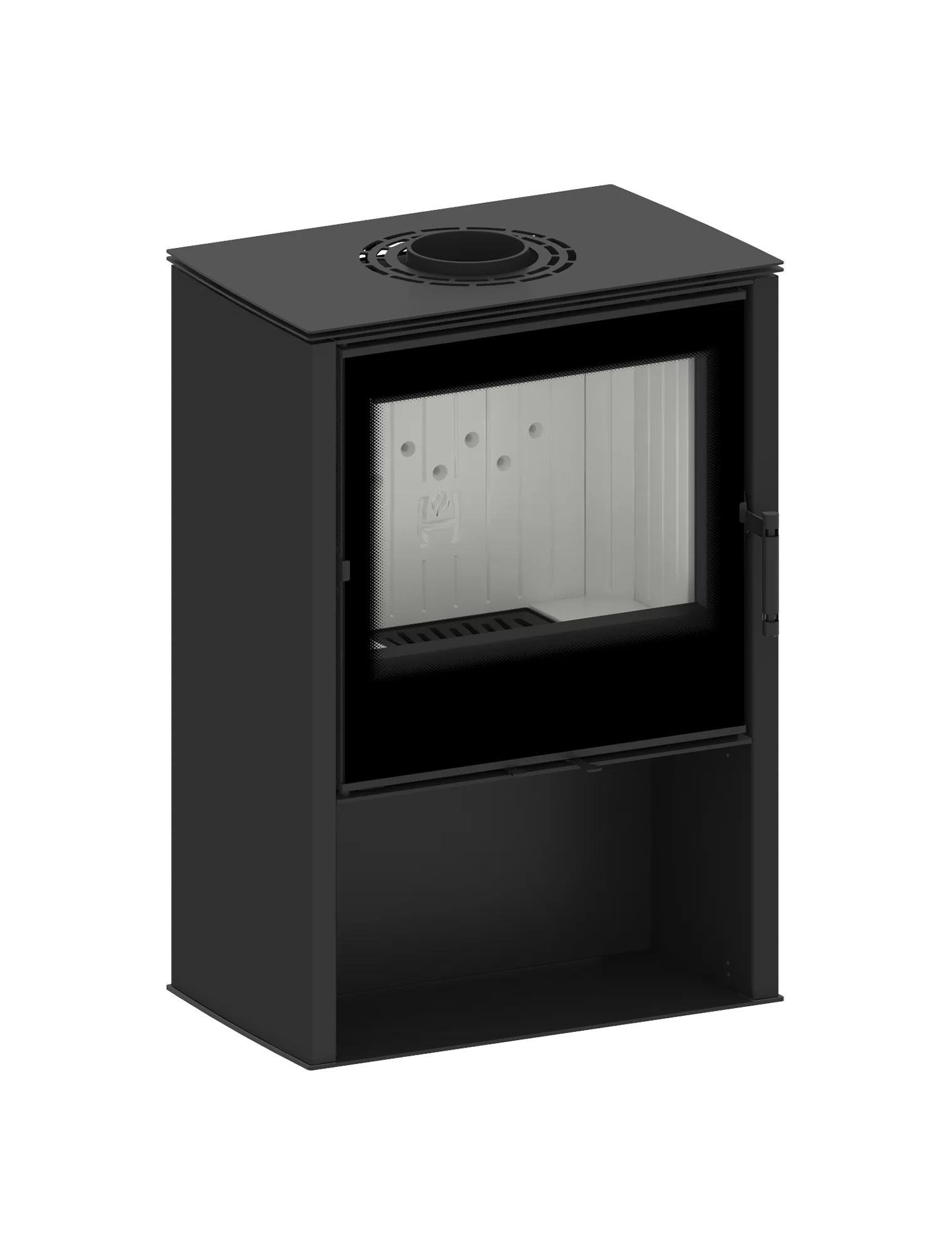 Печь стальная Hitze LYPO M Черный (12269649)