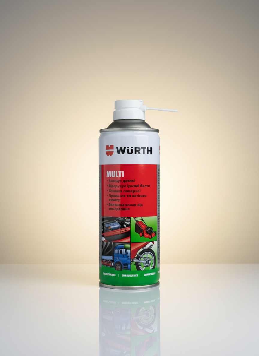 Спрей универсальный WURTH MULTI 400 мл Спрей универсальный WURTH MULTI 400 мл