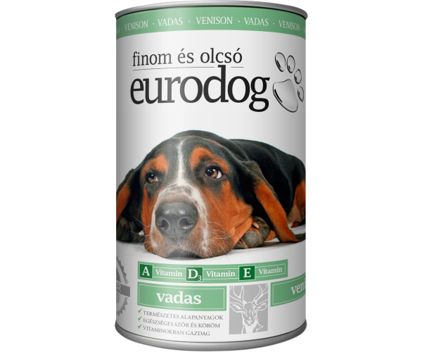 Консерви для собак EuroDog з дичиною 415 г