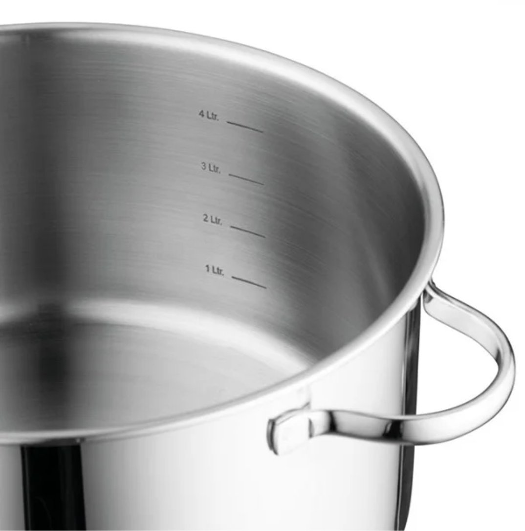 Ковш стальной с крышкой Berghoff Comfort 1,6 л d-16 см - фото 4 Ковш стальной с крышкой Berghoff Comfort 1,6 л d-16 см - фото 4