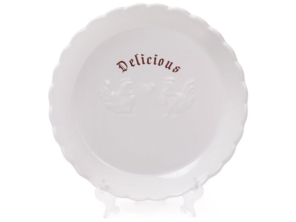 Блюдо керамічне Тоскана з об'ємним малюнком 23 см (BDI-875-403) Блюдо керамічне Тоскана з об'ємним малюнком 23 см (BDI-875-403)