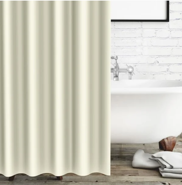 Штора для ванной Chaoya текстильная 180х180 см Бежевий (AWN-00072) Штора для ванной Chaoya текстильная 180х180 см Бежевий (AWN-00072)