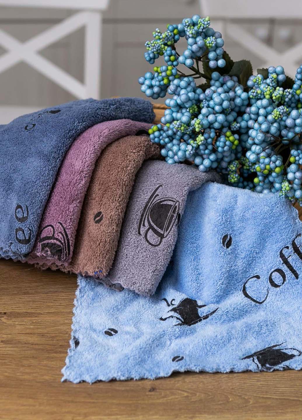 Набор кухонных салфеток 5 шт. 50х25 см (829)