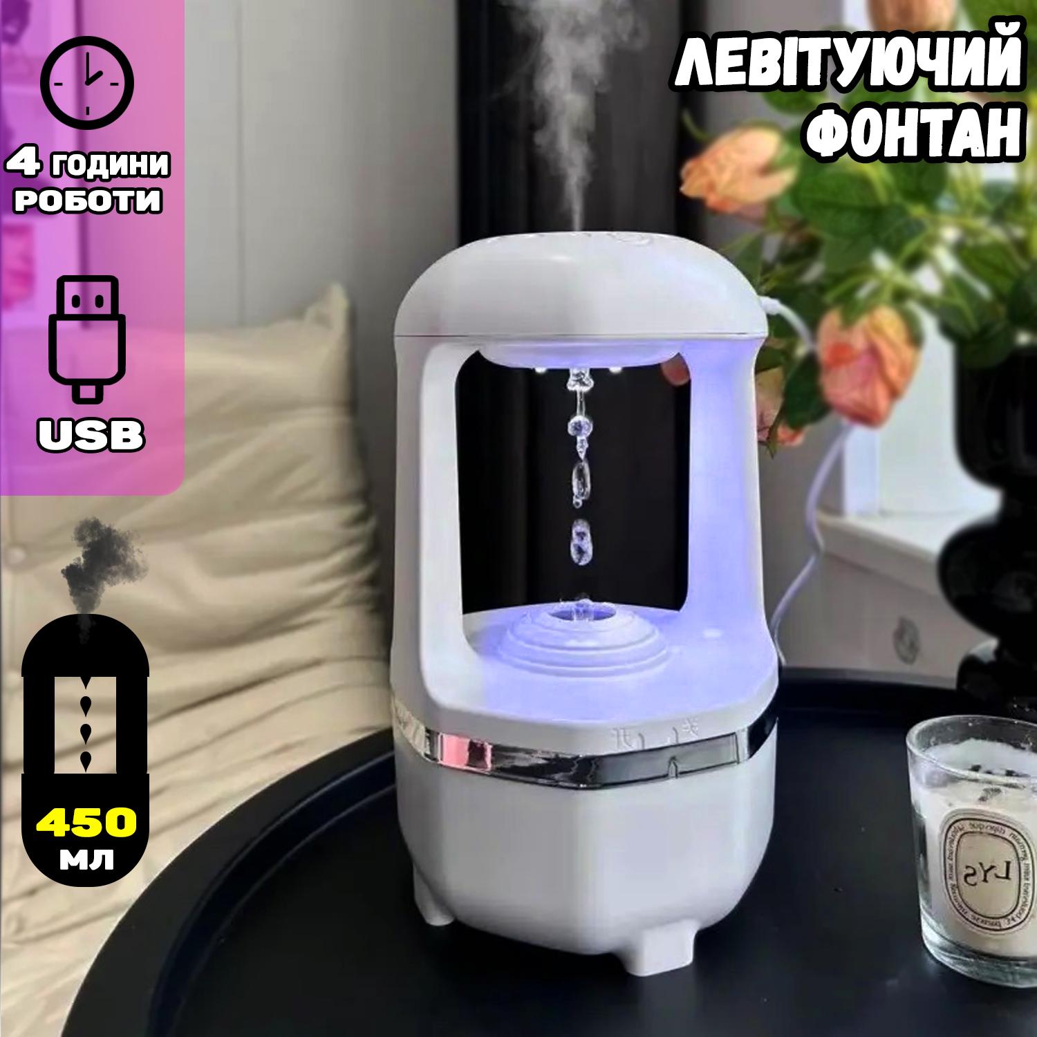 Увлажнитель воздуха Humidifier Холодный туман 450 мл - фото 4