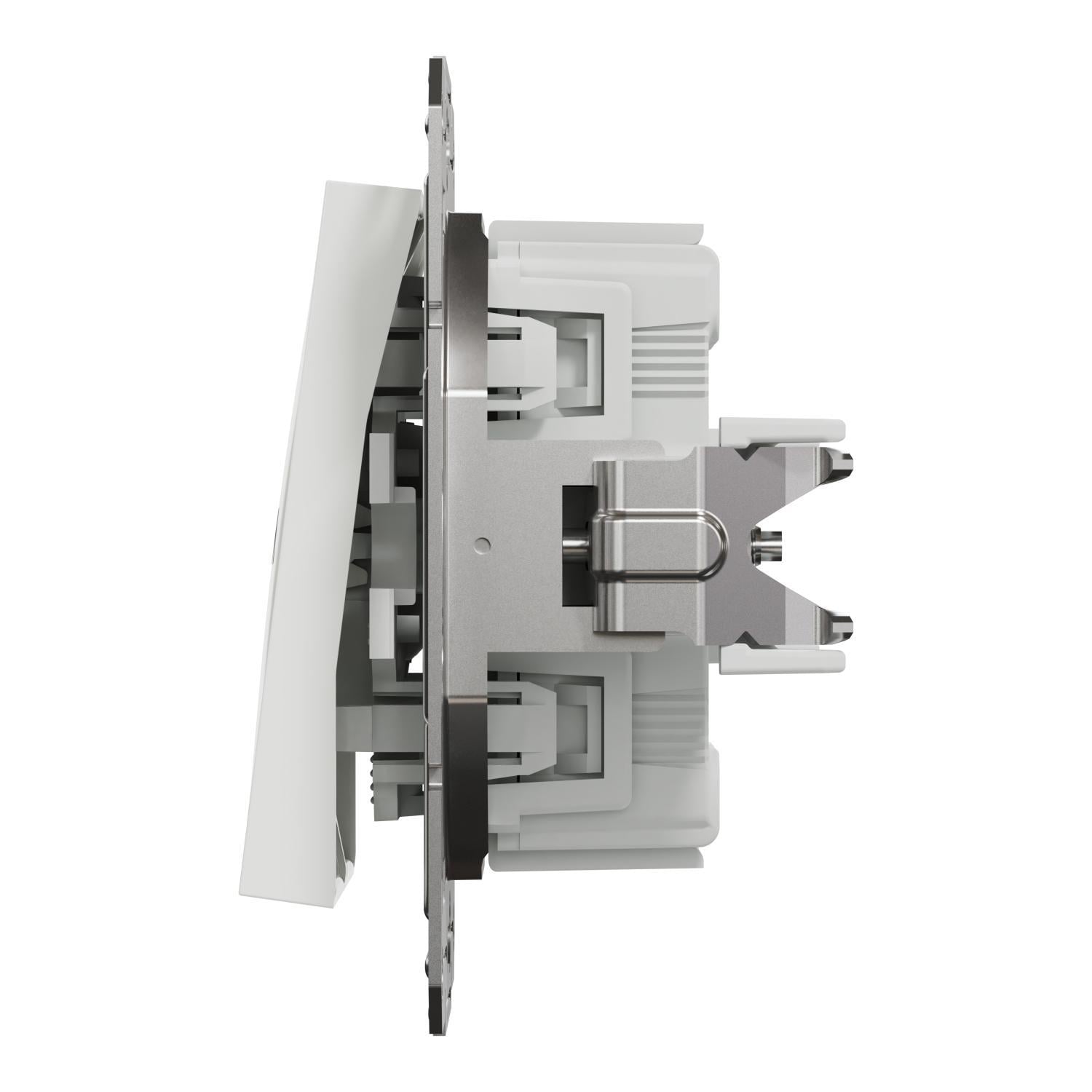 Вимикач для жалюзі Schneider Electric Asfora без рамки Білий (EPH1370121)