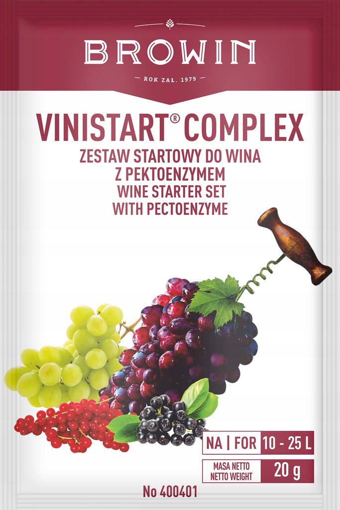 Дрожжи винные Vinistart Complex 20 г на 25 л (400401)
