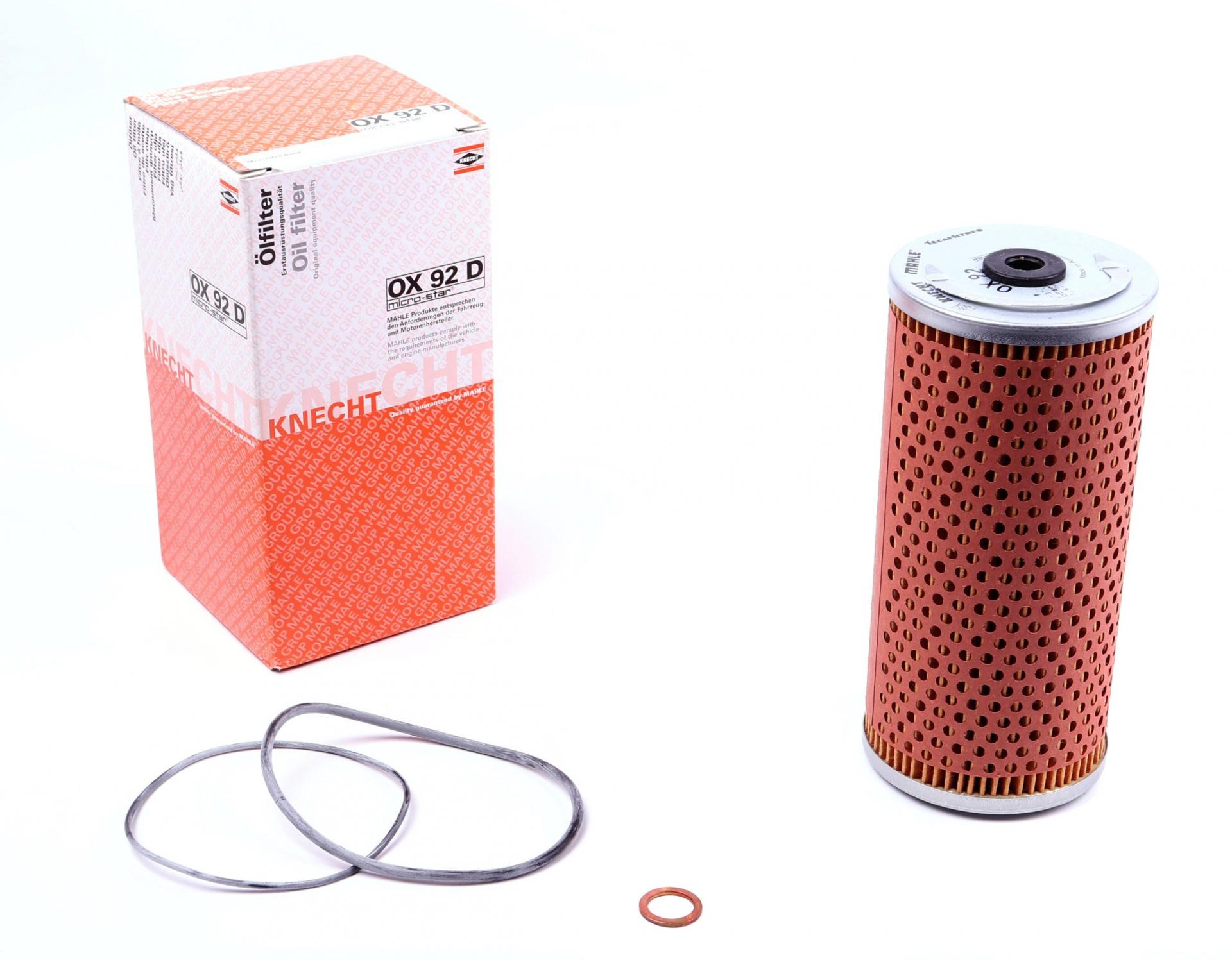 Фильтр масляный KNECHT для MB E-class W124/W210 4,2/5,0/6,0i 93-99 (OX 92D)