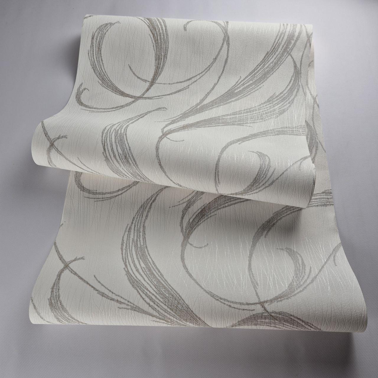 Шпалери вінілові Marburg 53437 0,53х10,05 м Молочний з коричневим (29785881) - фото 3 Шпалери вінілові Marburg 53437 0,53х10,05 м Молочний з коричневим (29785881) - фото 3