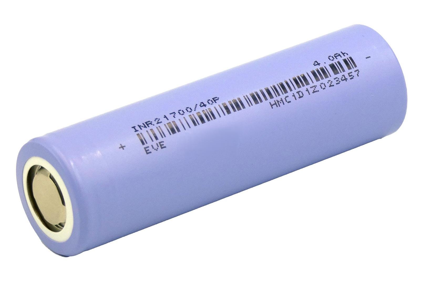 Акумулятор EVE INR21700-40P Li-Ion 21700 4000 мАч 50А (60853)
