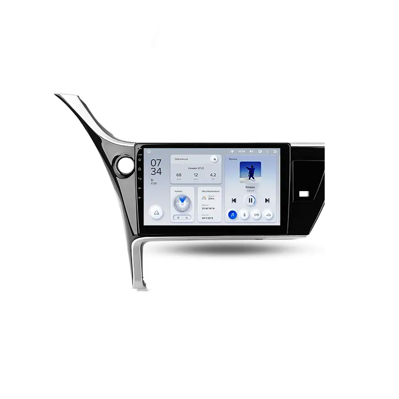 Автомагнитола штатная Teyes X1 для Toyota Corolla 11 2017-2018 Android X1 2/32G Wi-Fi вариант В