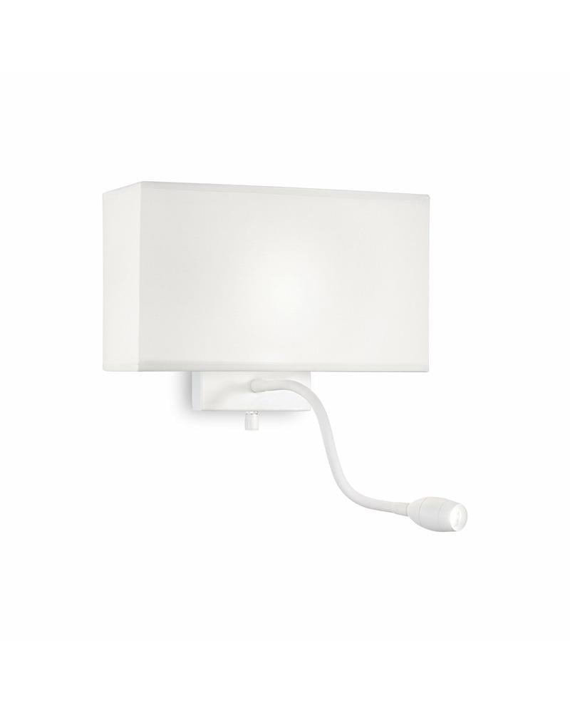 Бра Ideal Lux 215693 Hotel AP2 All White (12944611)