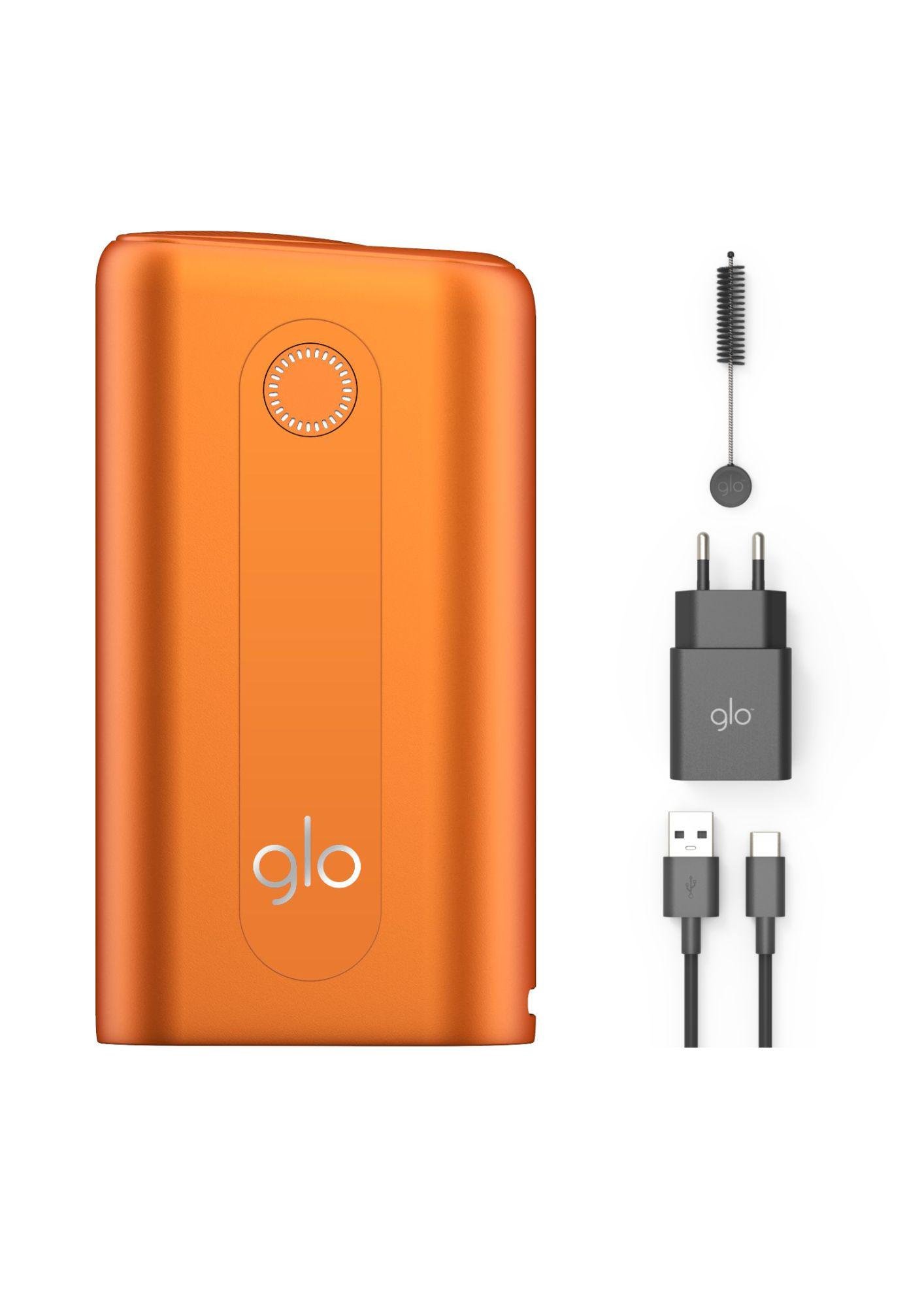 Система нагріву тютюну Glo Hyper з блоком живлення Orange (4G402) - фото 3