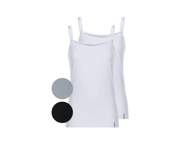 Набір майок жіночих Queentex бавовняна на тонких бретелях 3 шт. 2XL - фото 3 Набір майок жіночих Queentex бавовняна на тонких бретелях 3 шт. 2XL - фото 3