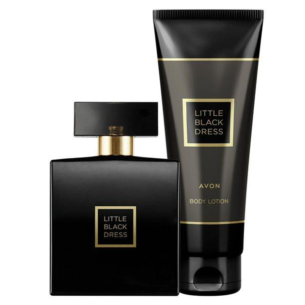 Набор женский парфюмированный Avon Little Black Dress аромат 50 мл/парфюмированный крем для тела 125 л (AV12579)