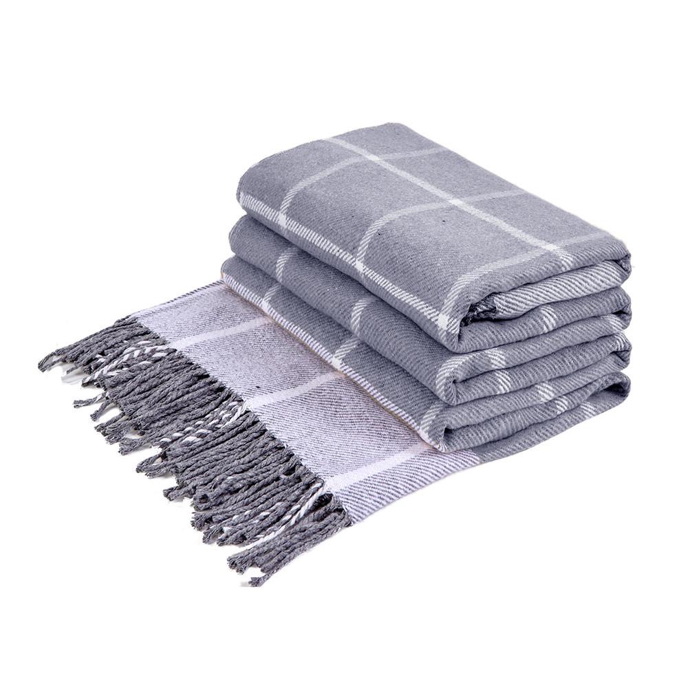 Плед хлопковый Love You Клетка 140x200 см (4537) Плед хлопковый Love You Клетка 140x200 см (4537)