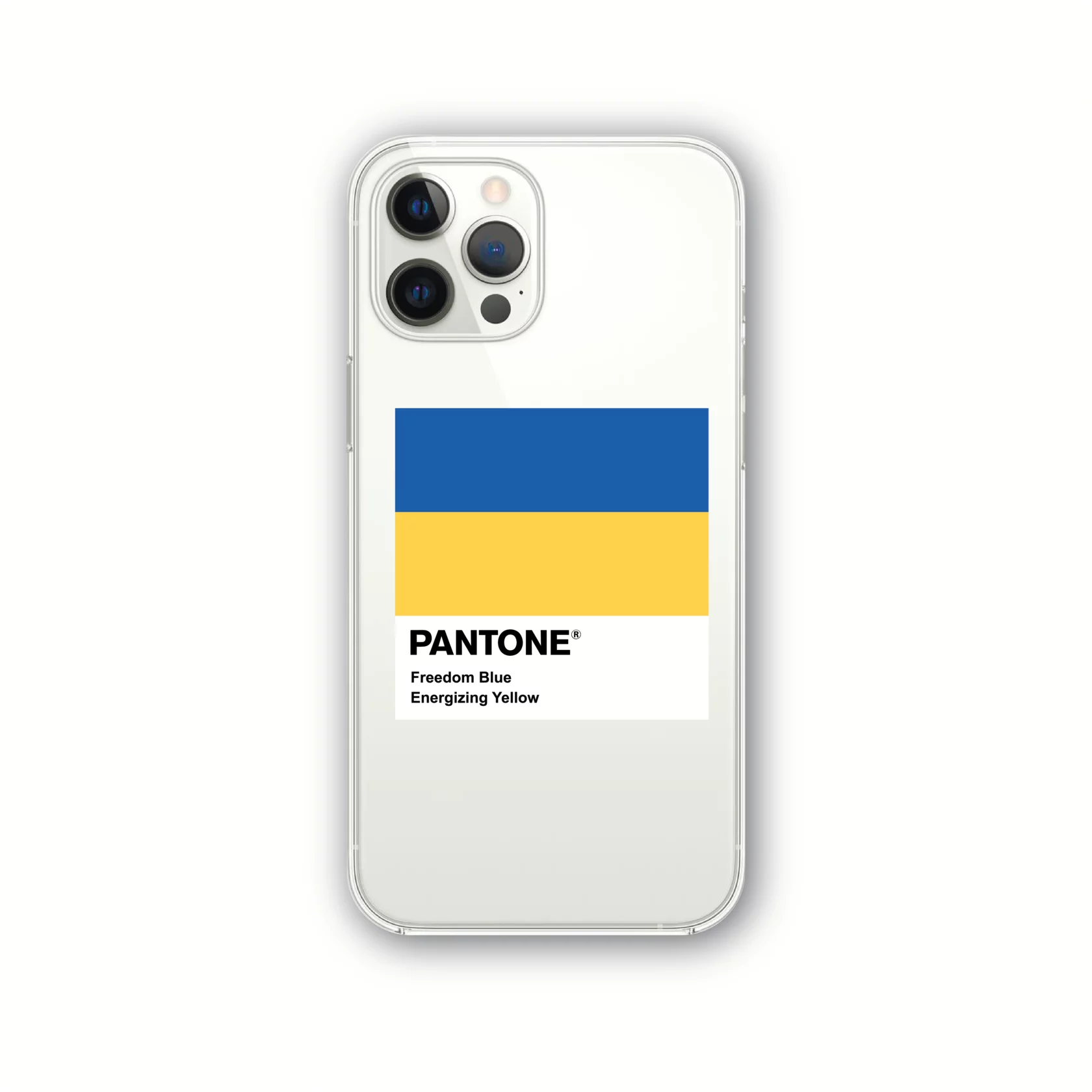 Чехол как у Зеленского на IPhone 14 Pro Max "Pantone"