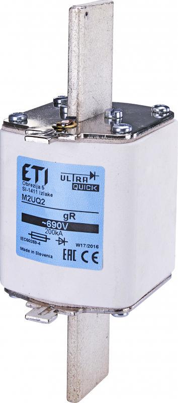 Предохранитель ножевой ETI M2UQ2 NH2 315A gR с плавкой вставкой (4724221)
