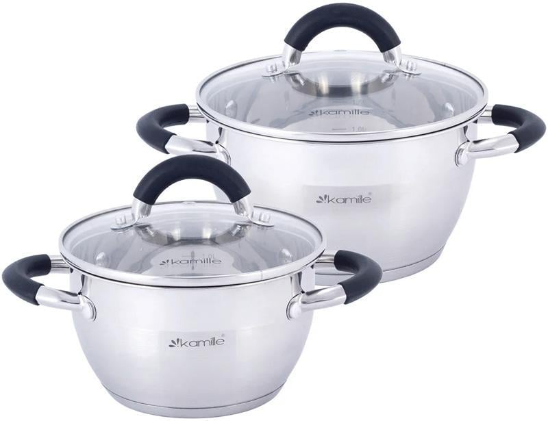 Набір каструль Marsaili із силіконовими ручками 1,8/2,5 л