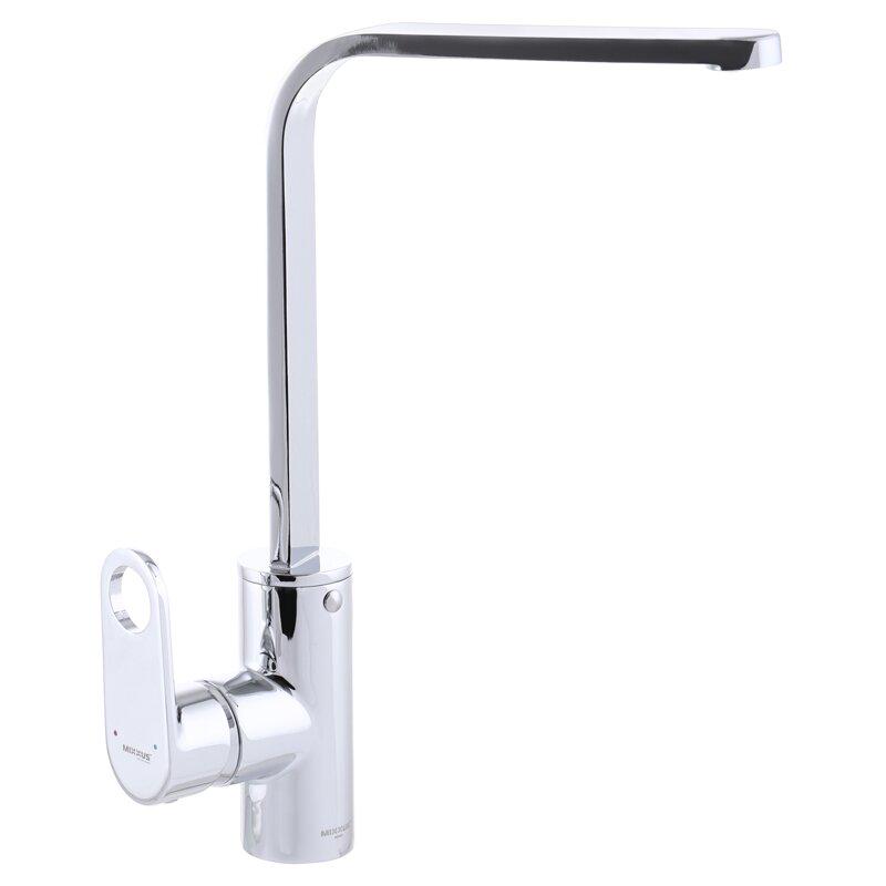 Змішувач для кухні MIXXUS Premium Nordik MI2868 одноважільний Хром (75212)