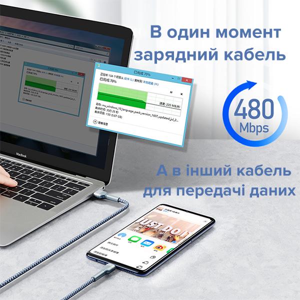 Кабель зарядки Remax RC-124a Jany USB 2.0 Type-C 2.4A 1 м Silver - фото 3 Кабель зарядки Remax RC-124a Jany USB 2.0 Type-C 2.4A 1 м Silver - фото 3