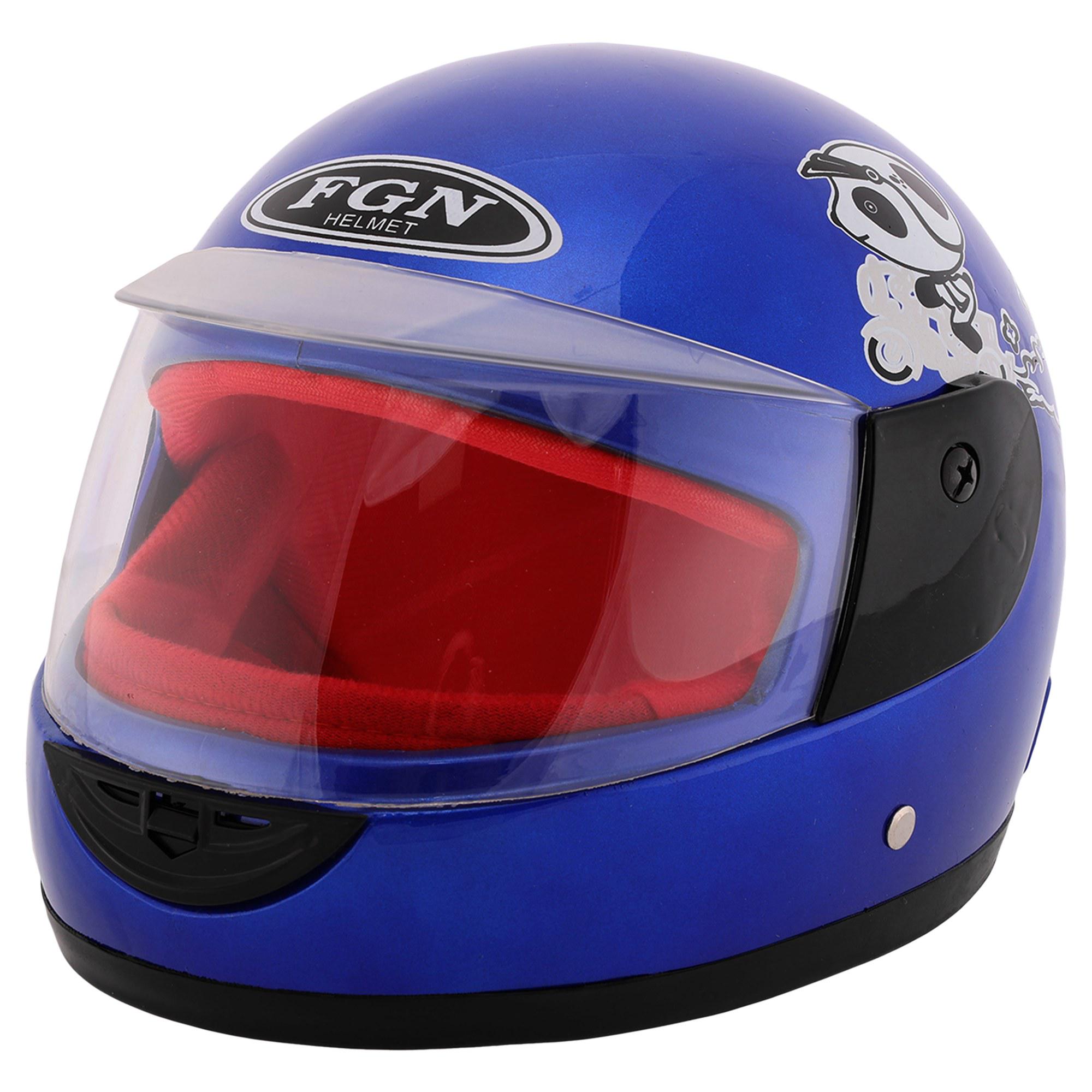Мотошолом дитячий інтеграл FGN M-501 full face S Синій